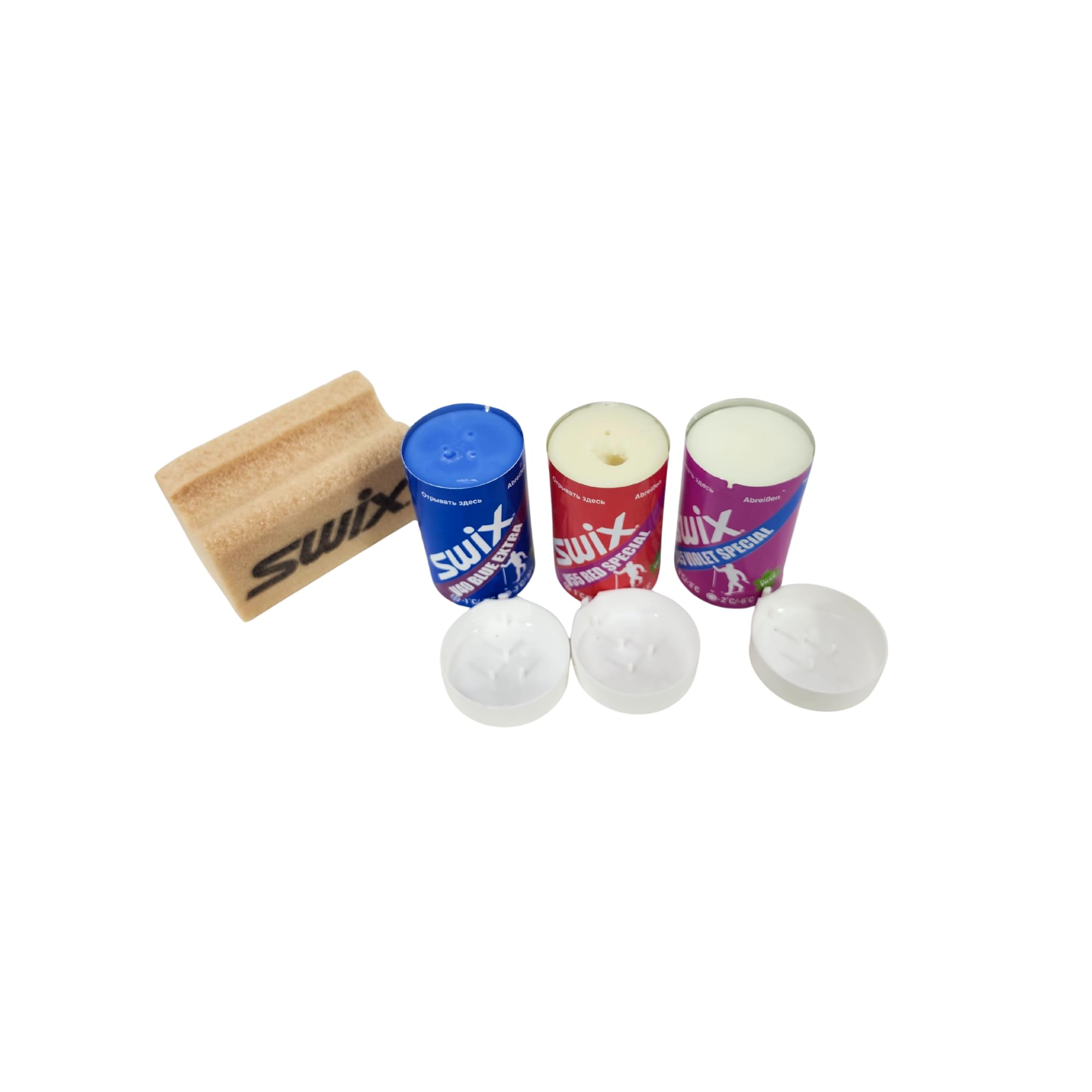Swix Classic Nordic Ski Wax Pack with 3-Kick Wax and Cork, 8 x 8-Inch - Image 4